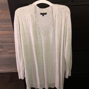 White Speckled Cardigan